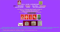 Desktop Screenshot of nilagems.com